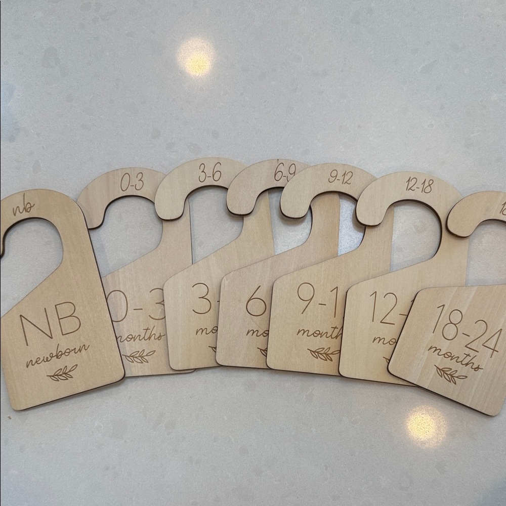 Wooden Baby Closet Dividers